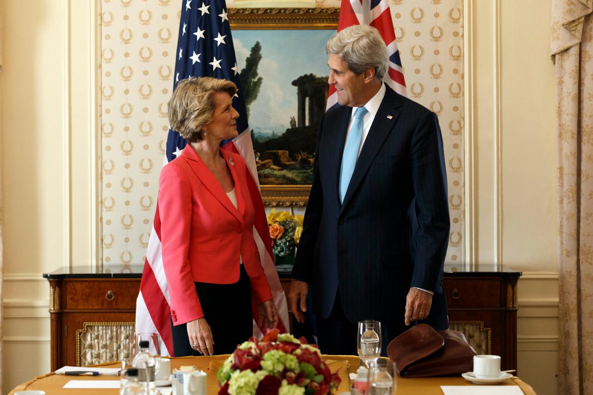 Foreign Minister Julie Bishop meets with United States Secretary of State John Kerry in New York