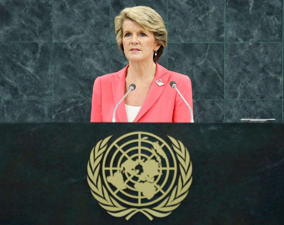 Foreign Minister Julie Bishop Addresses the UN General Assembly general debate. 27 September 2013