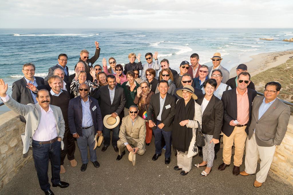 Foreign Minister Julie Bishop and Heads of Mission at Kangaroo Island. 