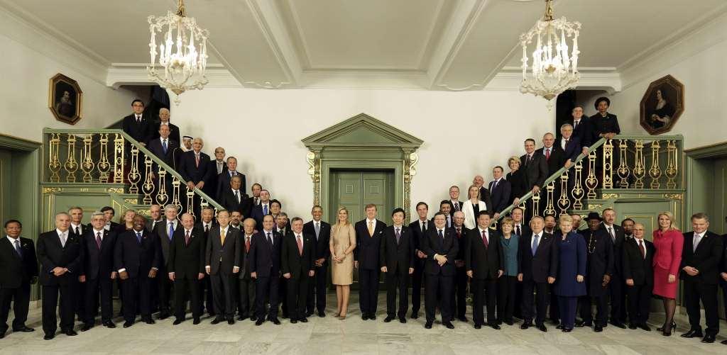 Informal Nuclear Security Summit “family photo”, Palace Huis ten Bosch, The Hague, 24 March 2014