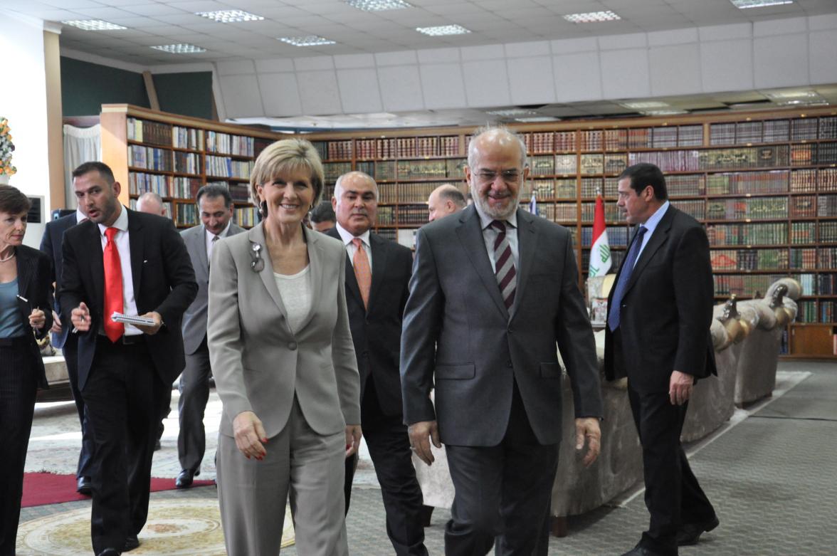 FM meeting with HE Ibrahim Al-Jaafari, Minister of Foreign Affairs, Iraq