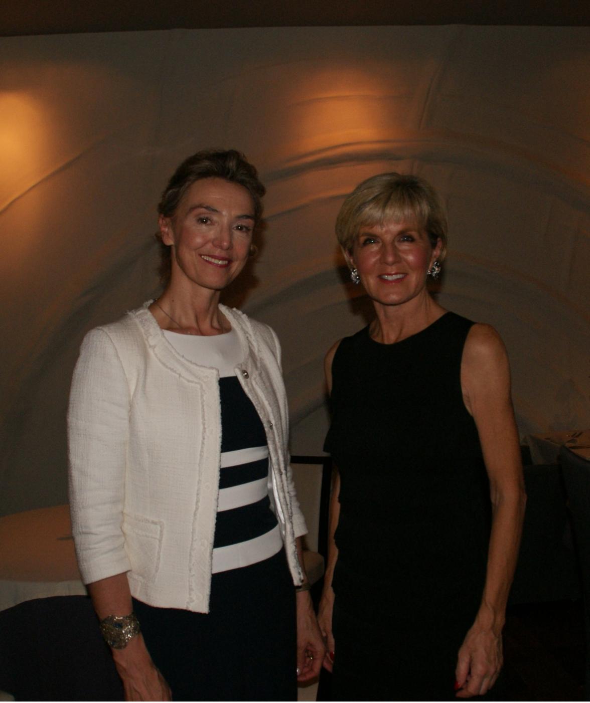 Foreign Minister Julie Bishop and Croatian Foreign Minister HE Marija Pejcinovic Buric, meet to further the already good relations between Australia and Croatia, Zagreb, 10 July 2017.