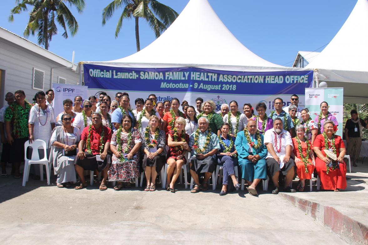 Foreign Affairs Minister Julie Bishop attended the opening ceremony of the refurbished Samoa Family Health Association