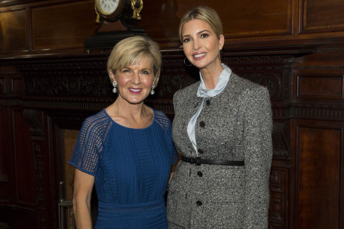 Foreign Minister Ivanka Trump meets with Ivanka Trump, Senior Adviser to the President of the United States, in New York on 20 September 2017. 