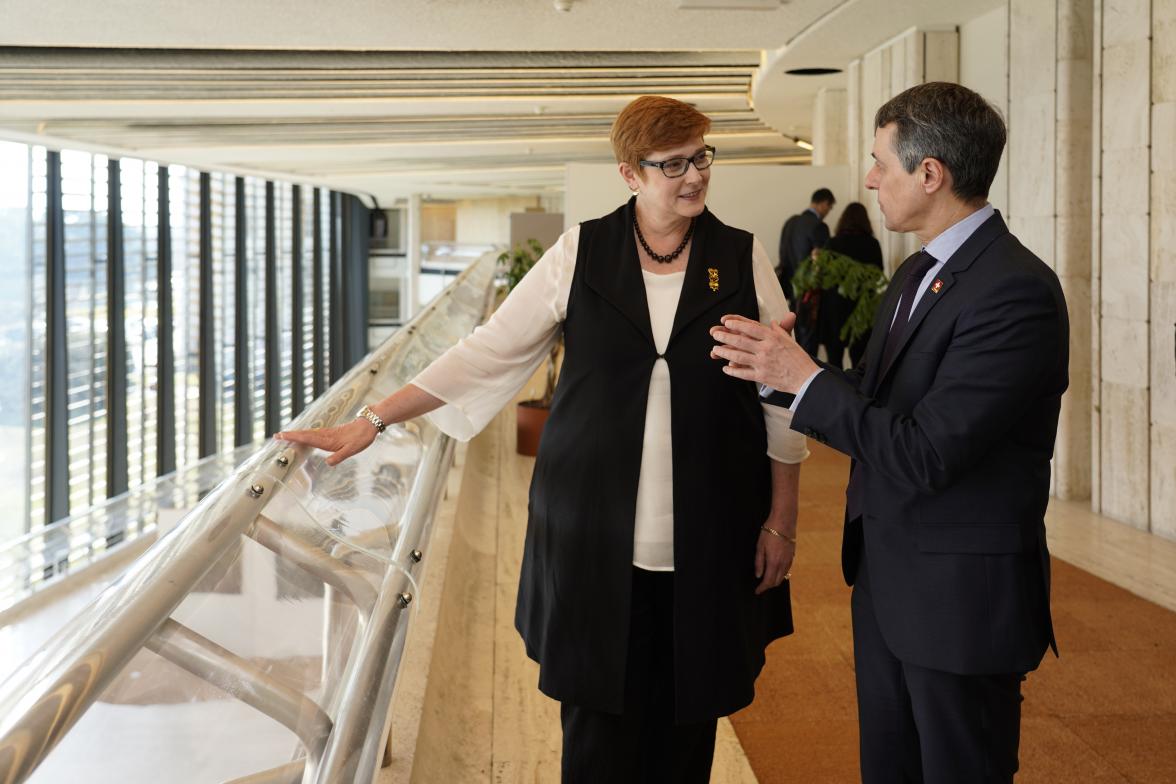 40th session of the United Nations Human Rights Council, 25nfebruary 2019  Marise Payne, Minister for Foreign Affairs of Australia.  Photo: Christian Bonzon