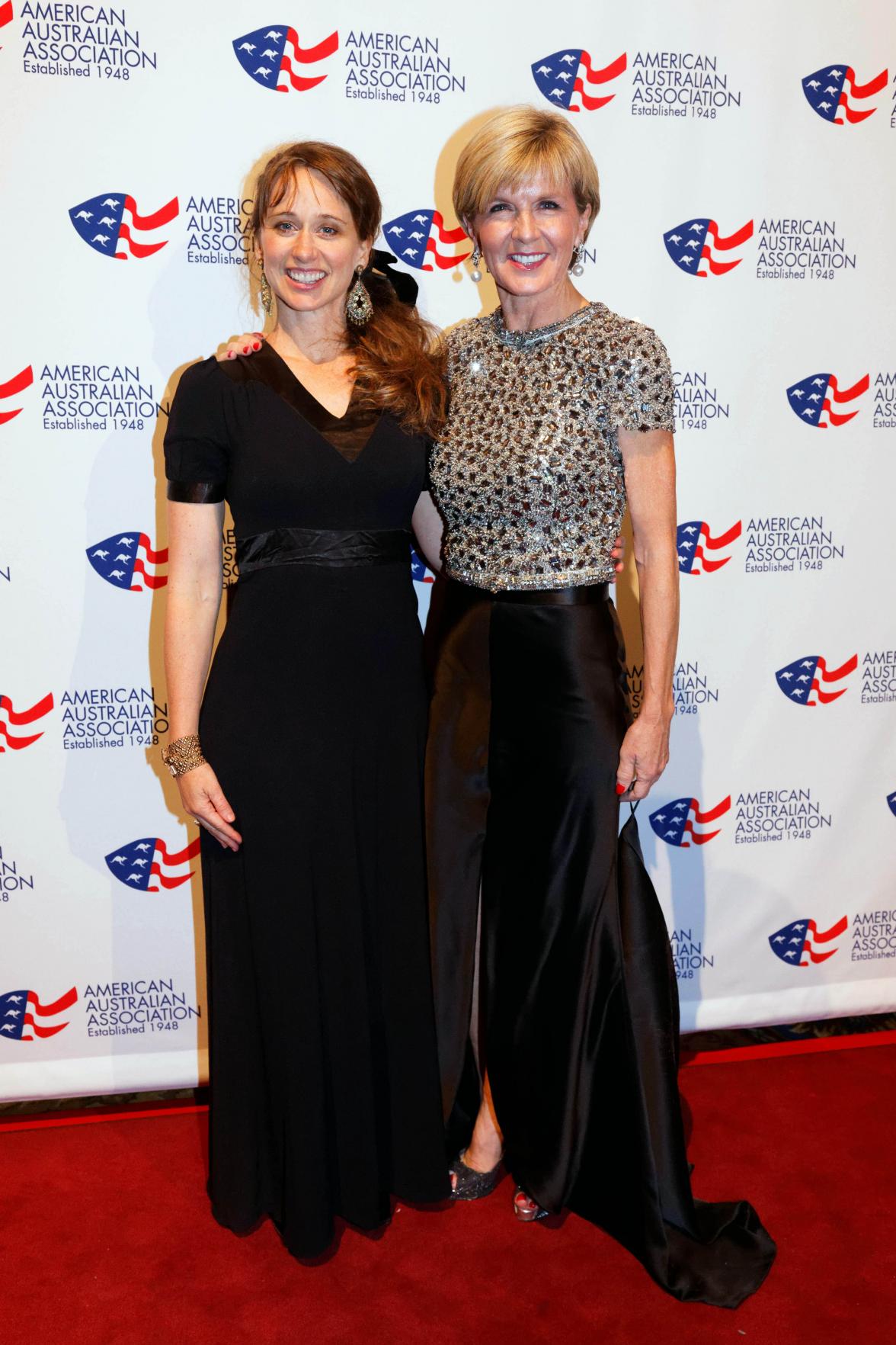 Foreign Minister Julie Bishop attends the G'Day USA/ America-Australian Association gala in New York City, January 22, 2016. Photo by Trevor Collens/DFAT