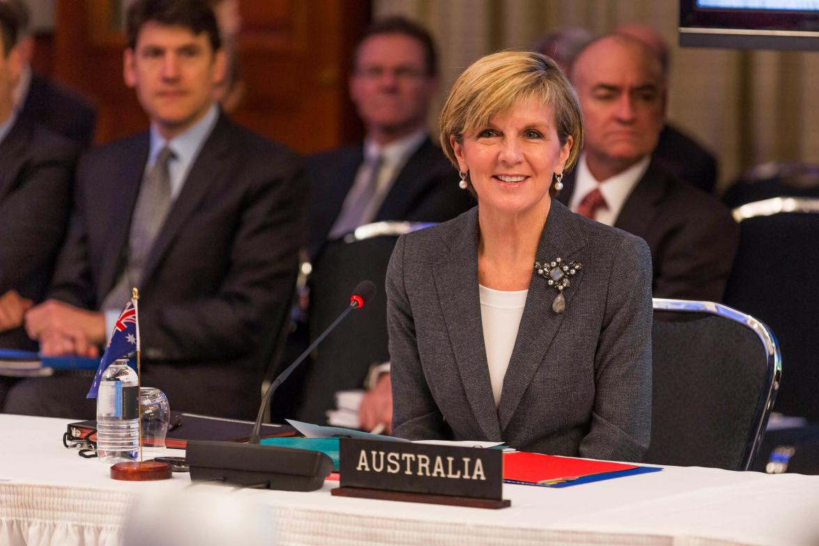 Foreign Minister Bishop hosting the inaugural Pacific Islands Forum Foreign Ministers Meeting in Sydney between 9 and 10 July 2015.