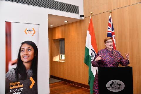 Minister Payne India visit 7-9 January 2019