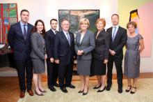 Foreign Minister Julie Bishop meets with representatives of Jewish organisations in New York. 21 September 2014. (Trevor Collens/DFAT)