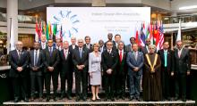 The 20 member states of IORA.
Australia, Bangladesh, Comoros, India, Indonesia, Islamic Republic of Iran, Kenya, Madagascar, Malaysia, Mauritius, Mozambique, Sultanate of Oman, Seychelles, Singapore, South Africa, Sri Lanka, Tanzania, Thailand, United A