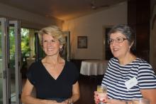 Minister Bishop and DFAT Suva First Secretary Pamela Larkin at an afternoon reception for the Fiji Australia Business Council, hosted at the High Commissioner’s Residence in Suva on Saturday 15 February. Photo: DFAT