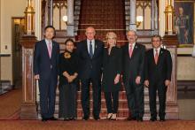 MIKTA Ministers at Government House with His Excellency General the Honourable David Hurley AC DSC (Ret’d). 25 November 2016.